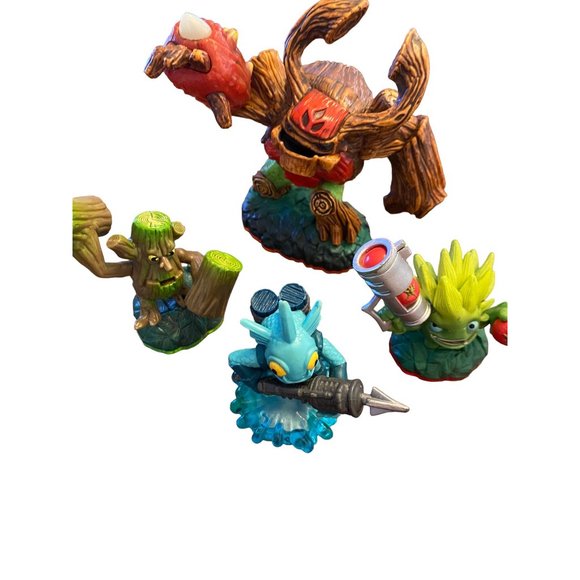 Skylanders Gaming Figures Gill Grunt Trap Team Stump Smash Tree Rex - Picture 2 of 9